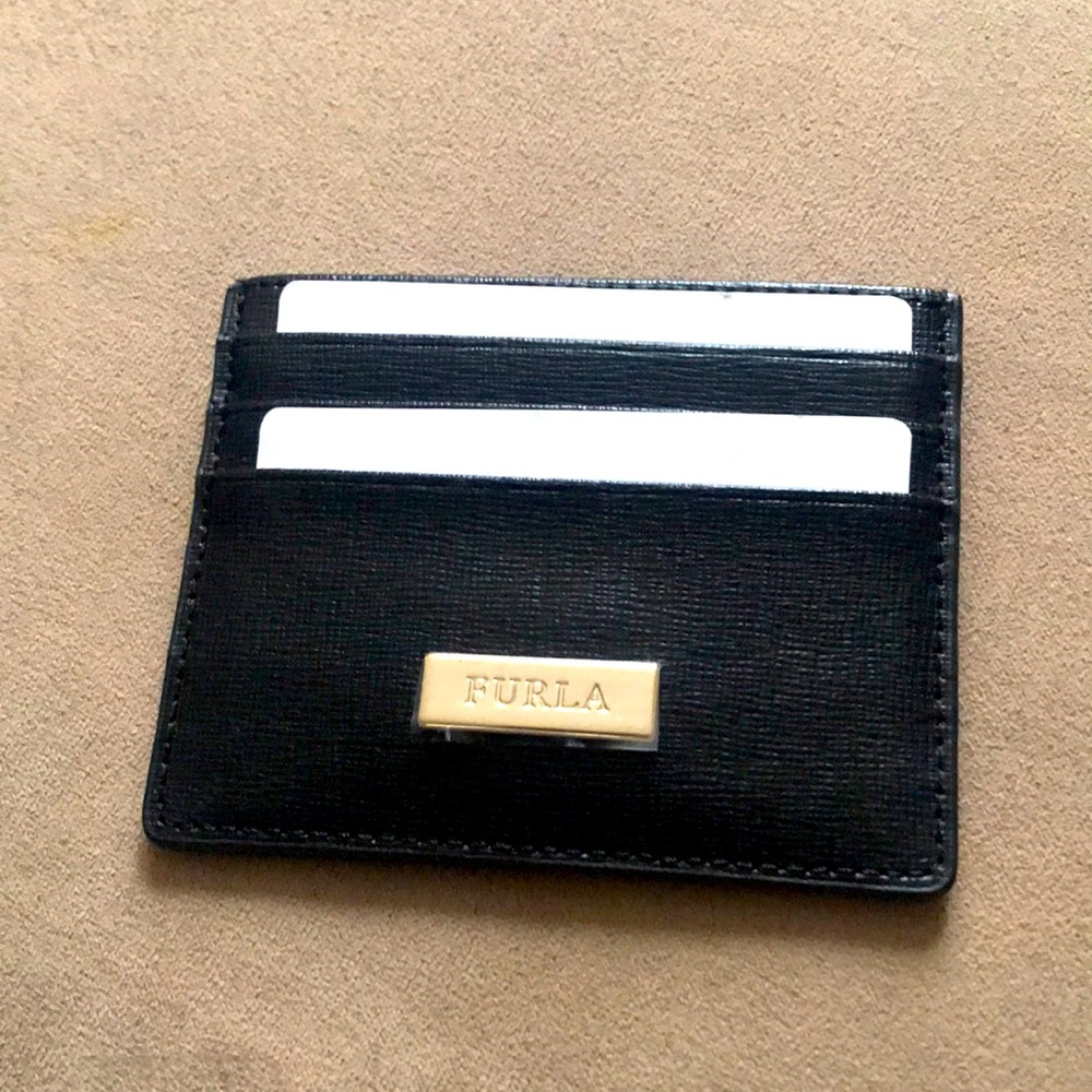 Furla Leather Card Holder NEW